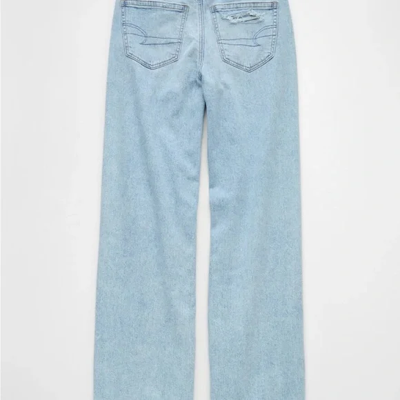 American Eagle Dreamy Drape wide legged jeans - Picture 6 of 9